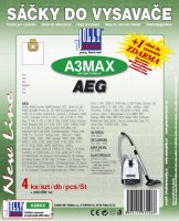 A 3 MAX sáčky do vysav AEG (látkový 4ks) 