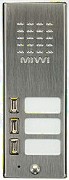 Tlačítkové tablo MIWUS-525/3 (vr+3 tl.) 1M