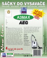 A 3 MAX sáčky do vysav AEG (látkový 4ks) 